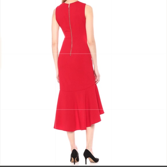 Calvin Klein Women’s Sleevless Low Flounce Hem. - Picture 2 of 2